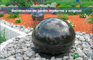 hermosa decoración de jardin