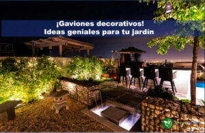 Gaviones decorativos ideas geniales para tu jardín