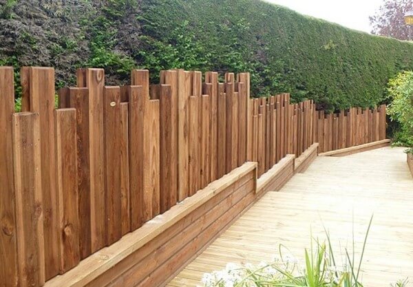Vallas de madera para jardín - Aramol