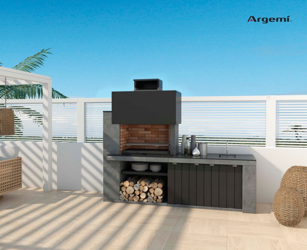 Barbacoa obra Olot