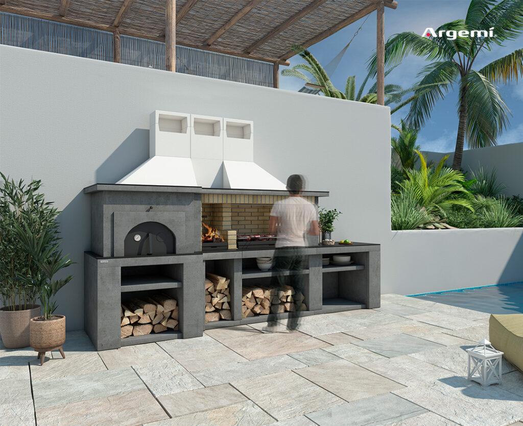 Barbacoa paellero y horno Venecia