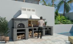 Barbacoa venecia paellero y horno